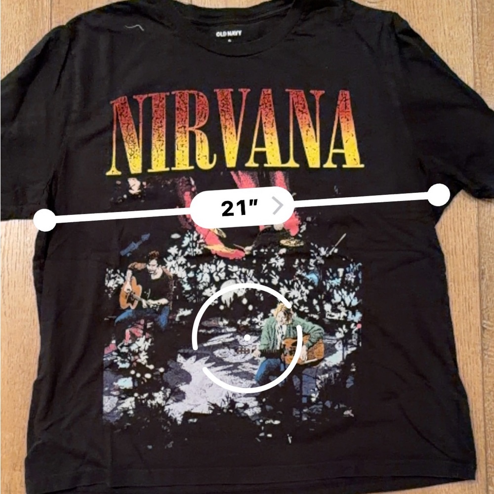NIRVANA Black Tee vintage band t-shirt Cobain - Picture 4 of 4